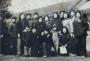 1955年于西南美专就读时与全班同学合影